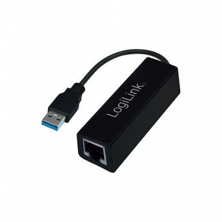 "LogiLink USB 3.0 > RJ45 (ST-BU) Adapter Schwarz"