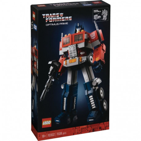 "LEGO Icons Transformers Optimus Prime 10302"