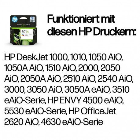 "HP Tinte 301XL CH564EE Color (Cyan/Magenta/Gelb)"