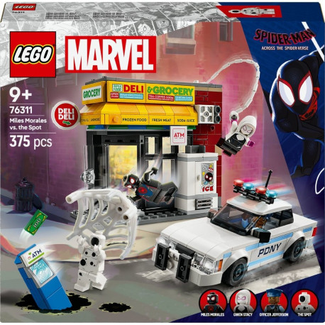 Marvel 76311 Super Heroes Spider-Verse: Miles Morales vs Spot
