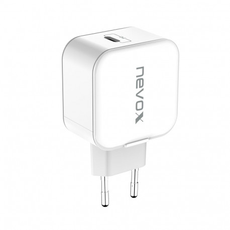 USB PD Type C laadija 20Watt, valge