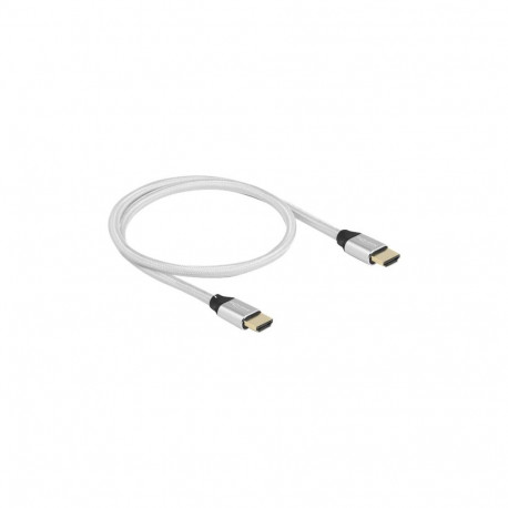 Ultra High Speed HDMI-Kabel 48 Gbps 8K 60Hz (silber, 50cm)