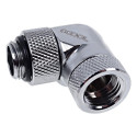 Alphacool Eiszapfen 90° L-angle adapter 1/4", chrome-plated - 17261