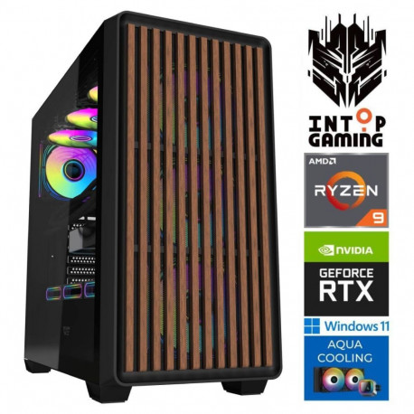 INTOP AQUA Ryzen 9 9900x 32GB DDR5 1TB SSD M.2 NVME RTX5070Ti 16GB
 WIN11