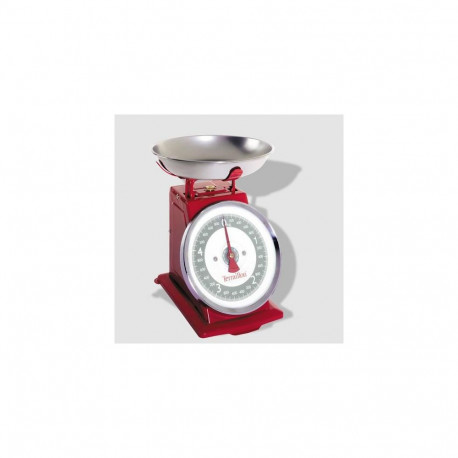 Terraillon Tradition 500 Red Mechanical kitchen scale