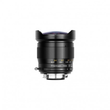 TTArtisan 11mm F2.8 Fisheye Lens MILC Wide fish-eye lens Black
