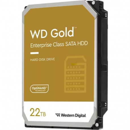HDD|WESTERN DIGITAL|Gold|22TB|SATA|512 MB|7200 rpm|3,5"|WD221KRYZ