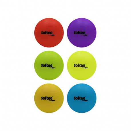 PVC pall Softee 14 cm neoonkollane