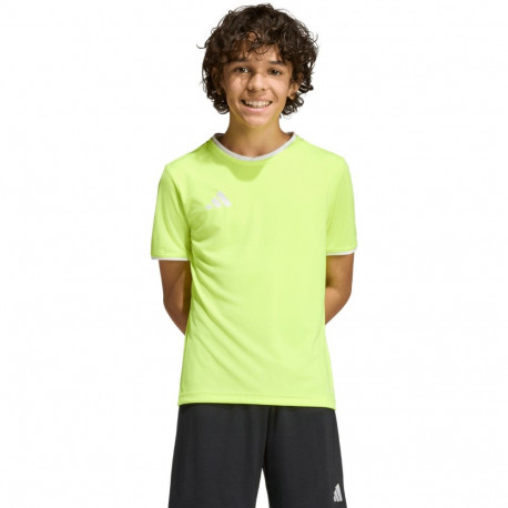 Adidas laste spordisärk Entrada 26 Jersey KE9845 128cm, neoonkollane