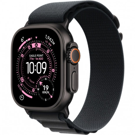 Nutikell Apple Ultra 3 LTE 49mm Black Ti/Black Alpine Loop - M