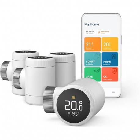 Nutikas radiaatori termostaat Tado SRT X, Quattro pack