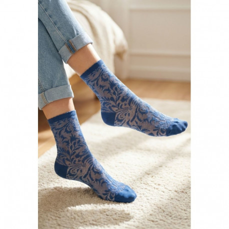 SOKISAHTEL Pierre Mantoux ZINNIA sinised õhukesed sokid 444