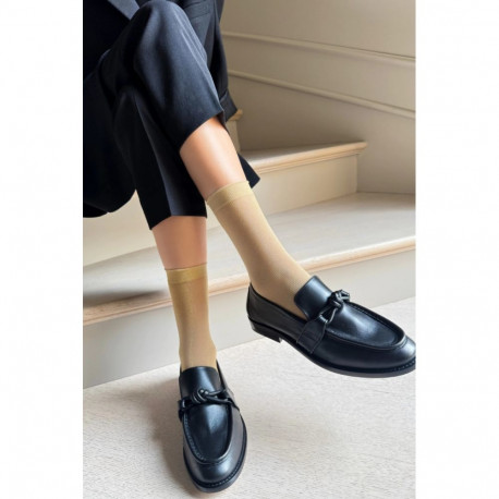 SOKISAHTEL COSTINA kuldsed sädelevad õhukesed sokid 444