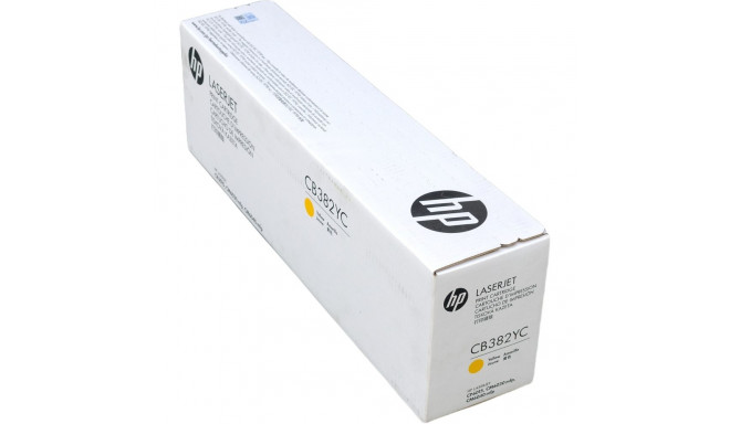 Toonerikassett HP CB382Y kollane