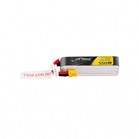 Tattu 3s 550mAh 95C 11.4V HV Lipo Battery with XT30 Plug Long-Pack Connector