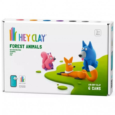 HEY CLAY voolimismass Metsloomade valik 1