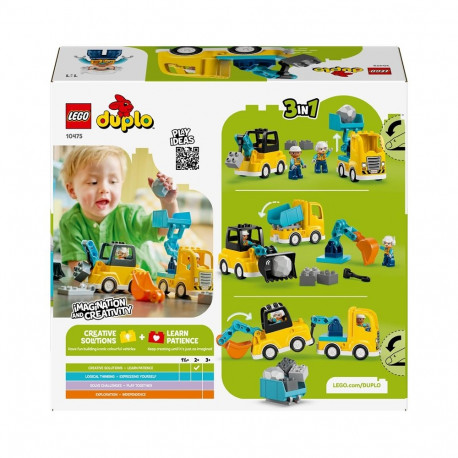 CONSTR LEGO 3IN1 CNSTRCTN VEHICLES10475