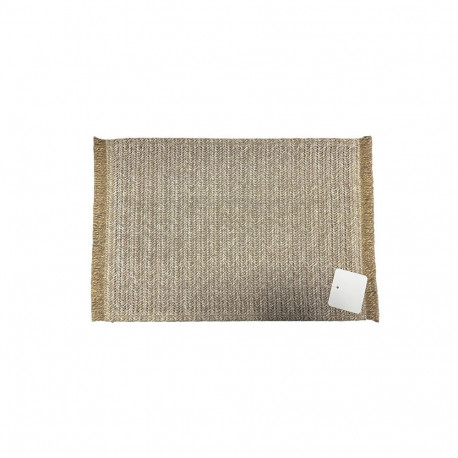 PLACEMAT FRINGES SAND 30X45CM