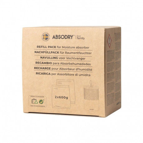 ABSODRY DUO FAMILY REFILL BAG 2-PACK