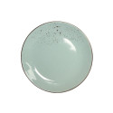 DINNER PLATE WITH SPECKLE MINT 27CM