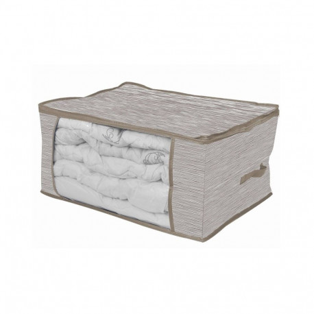 BOXSTORAGE 60X45X30CM GREY TEXTILE