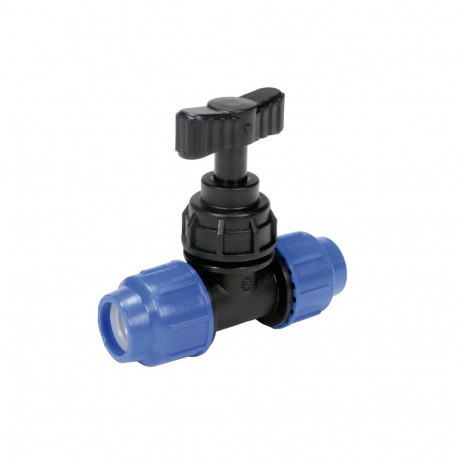 STOP COCK Ø25 perla sinine