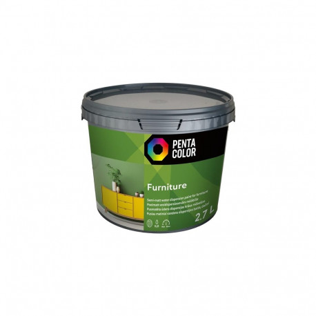 PAINT PENTACOLOR FURNITURE SEM MATT 2.7L