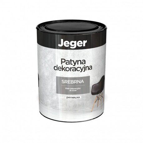 PAINT DEKOR JEGER PATINE hõbedane 0.75L