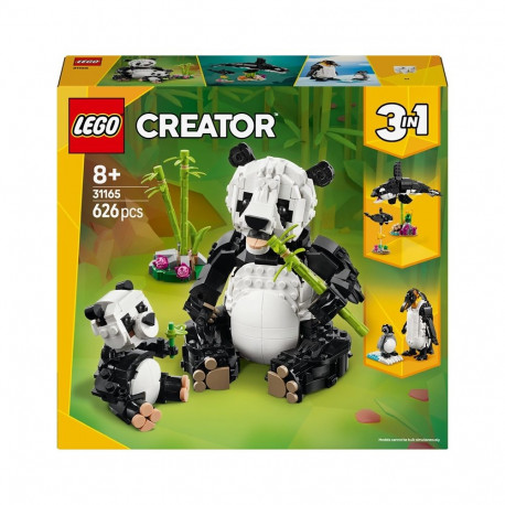 TOY CONSTRUCTOR LEGO PANDA FAMILY 31165