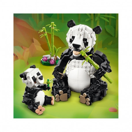TOY CONSTRUCTOR LEGO PANDA FAMILY 31165