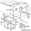 Integreeritav ahi Bosch HBA571BB3