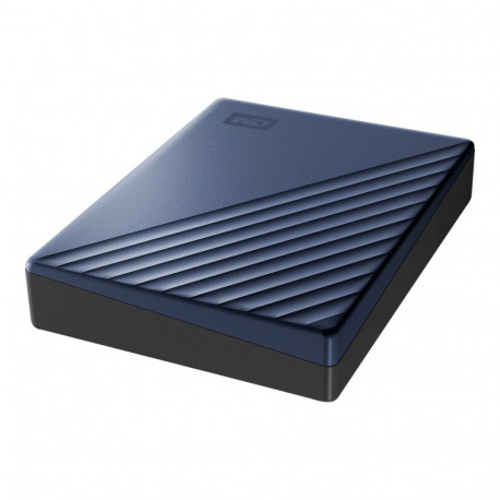 WD My Passport Ultra 4TB sinine USB-C/USB3.0 HDD 2.5-tolline metallviimistlus RTL kaasaskantav välin