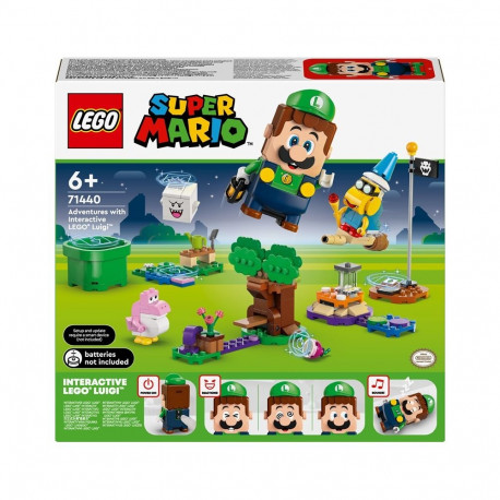 LEGO Super Mario 71440 seiklused interaktiivse Luigi figuuriga
