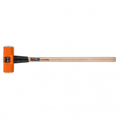 Octagonal sledge hammer 9kg, wooden handle 91cm Truper®