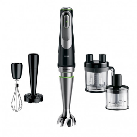 Braun MultiQuick 9 MQ9195XLI | Hand Blender | 1200 W | Number of speeds 3 | Black/Stainless Steel