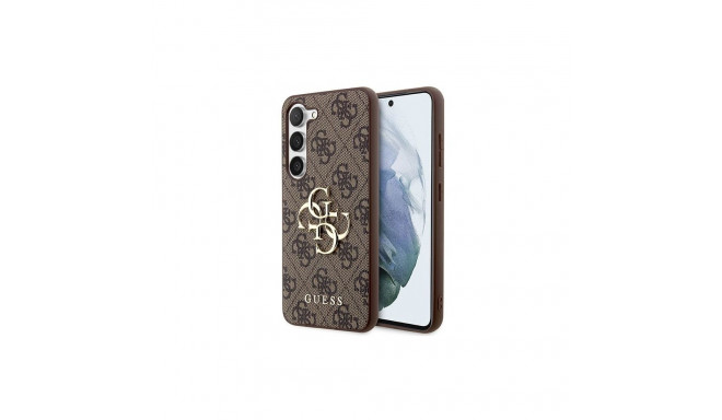 Guess Guess GUHCS23S4GMGBR S23 S911 brown/brown hardcase 4G Big Metal Logo