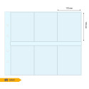 SAFE MAXI vaheleht taskuga 110x160 mm - läbipaistev