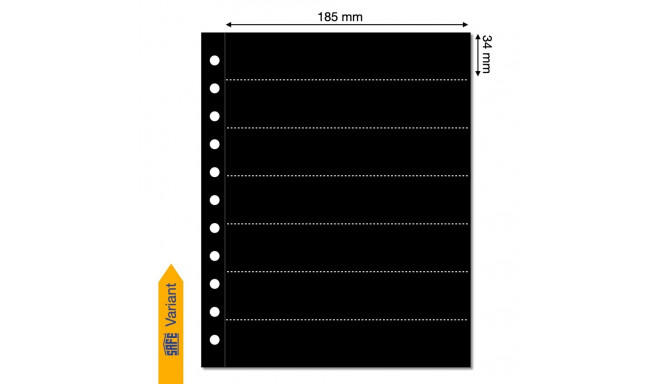 SAFE Variant vaheleht must 7-riba