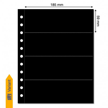 SAFE Variant vaheleht must 4-riba