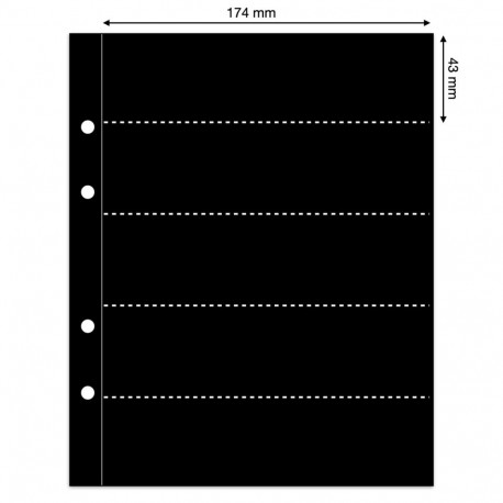 SAFE Compact vaheleht must - viis riba