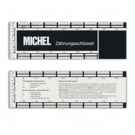 MICHEL Postmarkide hammastuse mõõtja