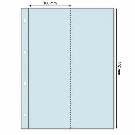 SAFE Compact A4 vaheleht 2-vertikaalse taskuga