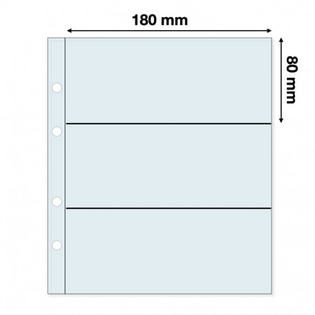 SAFE Premium vaheleht 3-taskuga