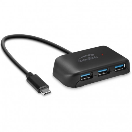 Speedlink SNAPPY EVO USB jaotur 4-porti, Type-C to USB 3.0