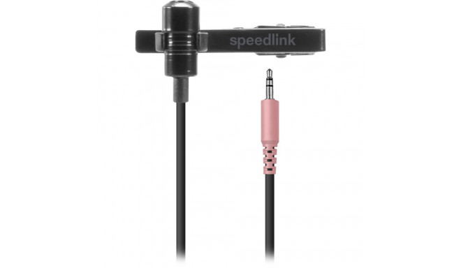 Speedlink SPES klambriga mikrofon, must