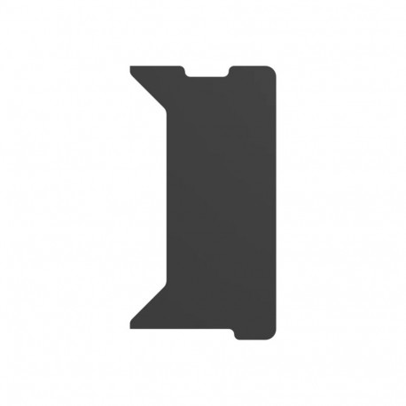 Genesis Holm modulaarne külglaud parempoolne 40cm NDS-2279 antratsiithall must