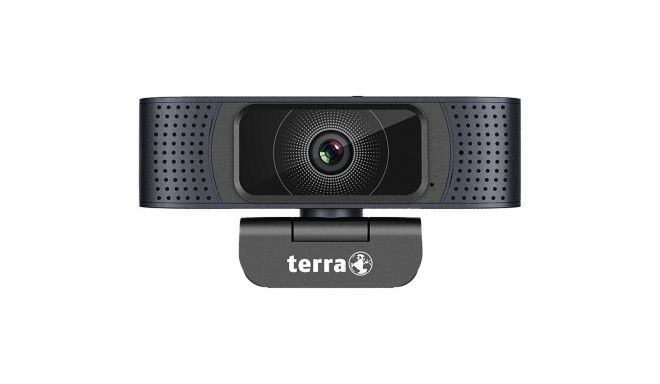 TERRA Webcam Slide 2 mit Schieber (C1919) Full-HD, Auto Focus, Stereo Mic, Privacy Slider