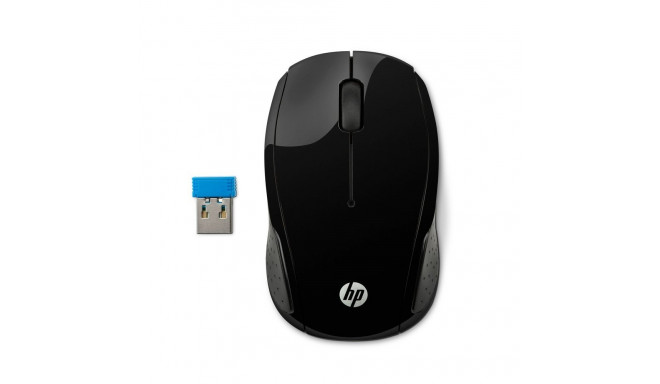 HP 200 Wireless Mouse - Black (X6W31AA#ABB)