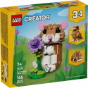 Blocks Creator 31376 Cute Hamster with a Flower