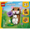Blocks Creator 31376 Cute Hamster with a Flower